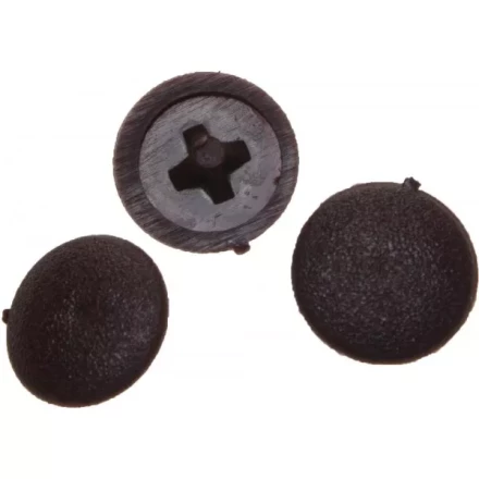 Заглушка декоративная ЗУБР под шуруп, цвет кр-дерево, шлиц №2, ТФ6, 40шт 4-308156-5 купить в Перми