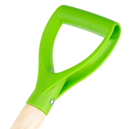 Вилы 4-рогие Сибртех 61380, огородные, кованые, 195х295х1165 мм, деревянный лакированный черенок купить в Перми