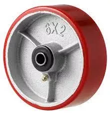 Колесо большегрузное P 63 150 мм полиуретановое на ось (N) 1046140 купить в Перми