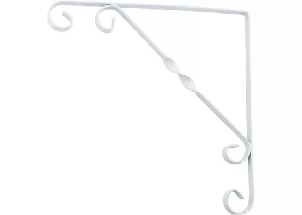 Кронштейн декоративный 250х250 мм белый СИБРТЕХ 94052 купить в Перми