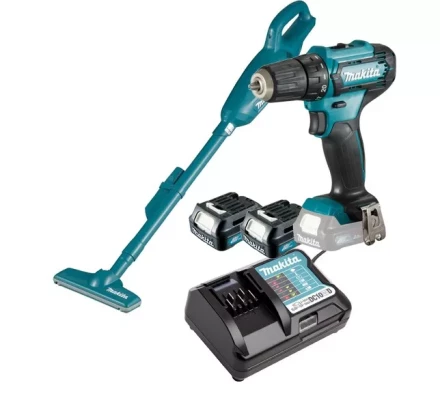Набор аккумуляторного инструмента Makita CLX226X1 (DF333DZ, CL106FDZ, BL1016, DC10WD) купить в Перми