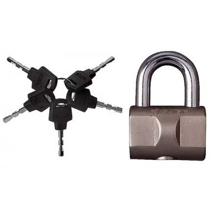 Замок навесной ЗУБР &quot;серия 231&quot; с закаленной дужкой, 40мм 4-37231-40 купить в Перми