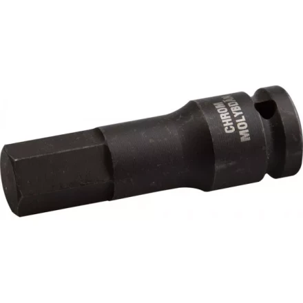 Торцовая головка KRAFTOOL &quot;INDUSTRIE QUALITAT&quot; ударная (1/2&quot;), HEX, Cr-Mo, фосфатированная, H14 27950-14_z01 купить в Перми