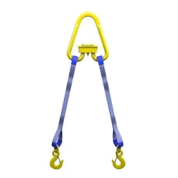 Строп текстильный двухветвевой 2СТ 4 т L=7 м SF7 90 мм Звено РТ-3