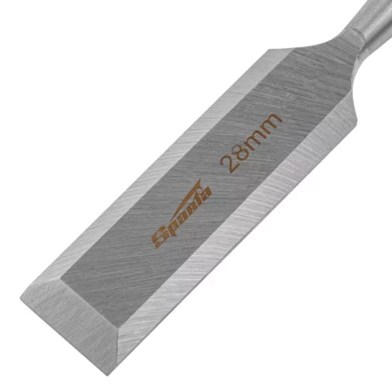 Долото-стамеска 28 мм, деревянная рукоятка// Sparta 242525 купить в Перми