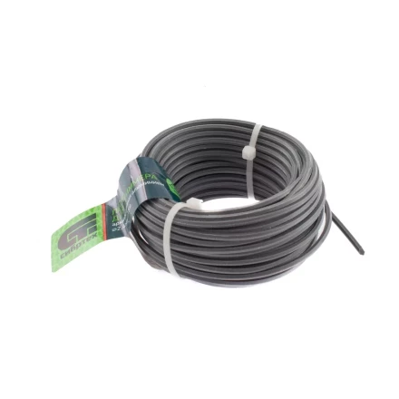 Леска для триммера звезда, армированная алюминием, 2.4 мм х 15 м, Россия Сибртех 961975 купить в Перми