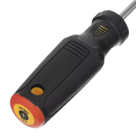 Отвертка PH2х200 мм, CrV, трехкомпонентная рукоятка Denzel 12182 купить в Перми