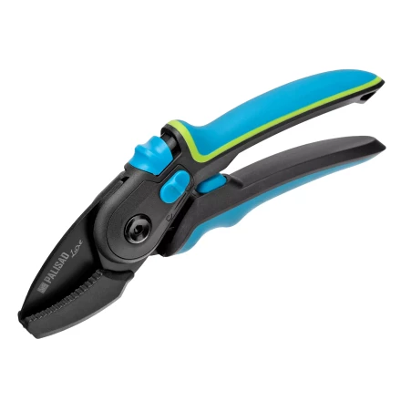 Секатор с наковальней Palisad, 220 мм, регулировка захвата, трехкомпонентные рукоятки, Luxe, 604805 купить в Перми