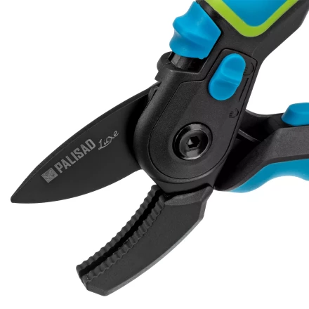 Секатор с наковальней Palisad, 220 мм, регулировка захвата, трехкомпонентные рукоятки, Luxe, 604805 купить в Перми