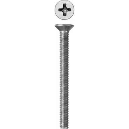 Винт ЗУБР &quot;МАСТЕР&quot; DIN 965, класс прочности 4.8, оцинкованный, M3x30мм, 5кг 303110-03-030 купить в Перми