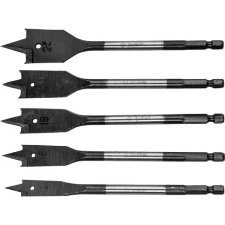 ЗУБР. Набор перьевых сверл по дереву, 5 шт: 12-16-18-20-25 мм 29505-H5 купить в Перми