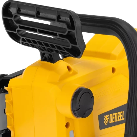 Цепная пила аккумуляторная бесщет. Denzel RCS400-36-0 58611, Li-ion, 36 В, шина 400 мм купить в Перми