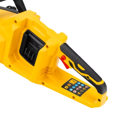 Цепная пила аккумуляторная бесщет. Denzel RCS400-36-0 58611, Li-ion, 36 В, шина 400 мм купить в Перми