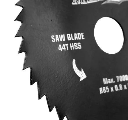 Диск HSS 85х15х0,8 мм 44T  универсальный для циркулярной мини-пилы MESSER М200 купить в Перми