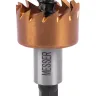 HSS-TiN коронка MESSER  22мм с центр. сверлом и толкающей пружиной для  лист. материала  до 2 мм ц/х купить в Перми
