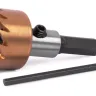 HSS-TiN коронка MESSER  22мм с центр. сверлом и толкающей пружиной для  лист. материала  до 2 мм ц/х купить в Перми
