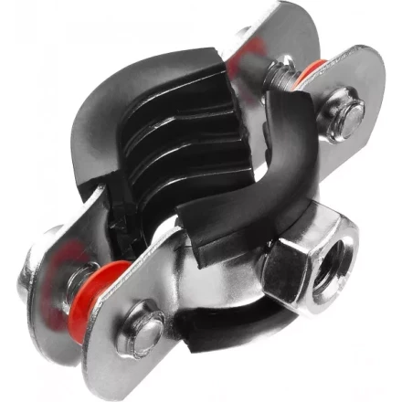 Хомут трубный с гайкой, оцинкованный, 3/8&quot;, 10шт, ЗУБР Мастер 37850-15-19 37850-15-19 купить в Перми