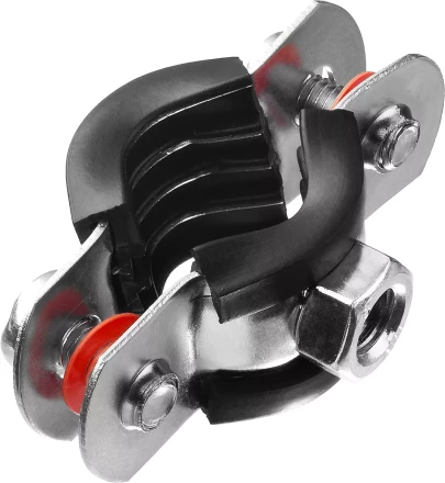 Хомут трубный с гайкой, оцинкованный, 3/8&quot;, 10шт, ЗУБР Мастер 37850-15-19 37850-15-19 купить в Перми