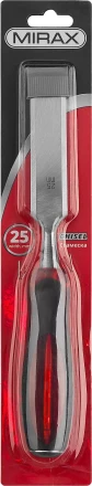 Стамеска MIRAX с двухкомпонентной прозрачной рукояткой, 25мм 1810-25 купить в Перми