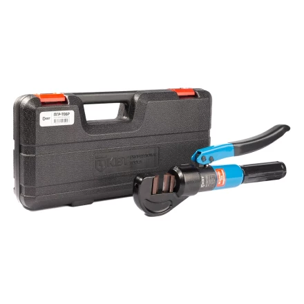 Пресс гидравлический ручной КВТ ПГР-70БР для опрессовки наконечников до 70 мм и резки болтов  до 12 мм (91807) купить в Перми