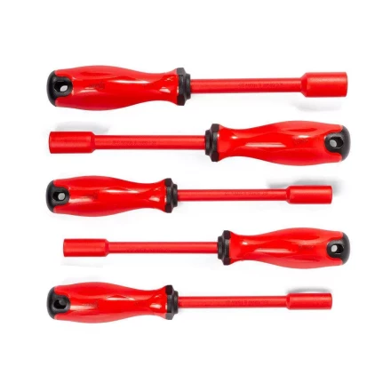 Набор диэлектрических отверток КВТ VDE НИО-2205-Т с внутренним шестигранником, 5 шт. (88927) купить в Перми