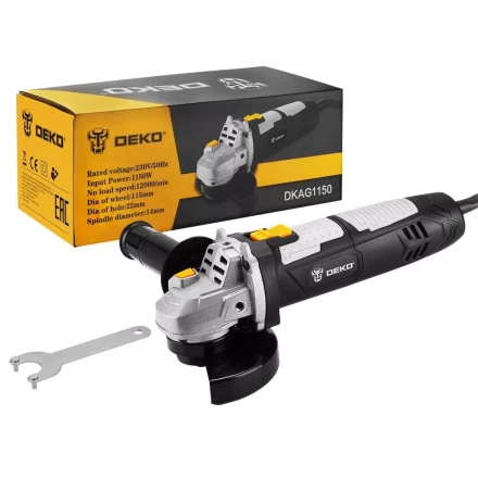 Углошлифовальная машина УШМ DEKO DKAG1150, 063-2205 купить в Перми