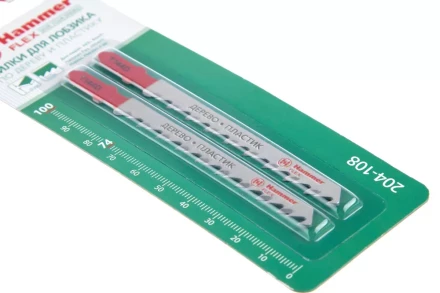 Пилки для лобзика HAMMER JG WD-PL T144D (2шт.) купить в Перми