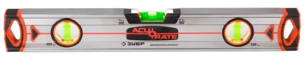 Уровень ЗУБР &quot;ACURATE 5&quot; магнитн коробчатый усилен, фрезерованный, особопрочный профиль из авиационного алюминия, 40см 34595-040-M купить в Перми