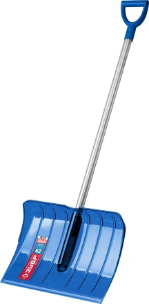 ЗУБР АНГАРА, ковш 52 см, морозостойкий поликарбонат, ударопрочная, легкий черенок из алюминия, V-ручка, снеговая лопата, Профессионал (39980) купить в Перми