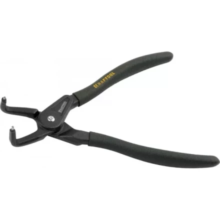 Съемник стопорных колец KRAFTOOL с изогнутыми губками, внешний, 175 мм 22812-4 купить в Перми