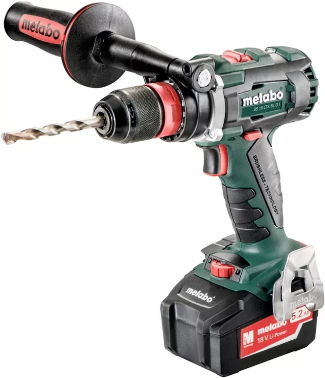 Аккумуляторная дрель-шуруповерт BS 18 LTX BL Q I Metabo купить в Перми