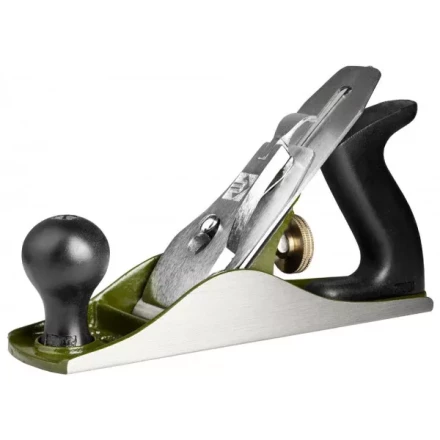 Рубанок металлический ЗУБР &quot;ЭКСПЕРТ&quot; &quot;ДВОЙНОЙ&quot; с двойным ножом для чистового строгания, 50х250мм 18505-25 купить в Перми