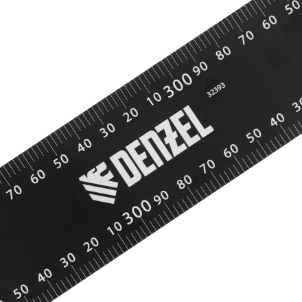 Угольник Denzel, 400 х 600 мм, алюминиевый, лазерная гравировка 32393 купить в Перми