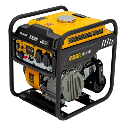 Генератор инверторный DENZEL GK-3800iF, 3,8 кВт, 230 В, ручной старт купить в Перми