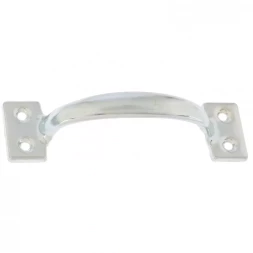 Ручка-скоба РС-120 цельнотянутая цинк 5штук Металлист Россия 91594