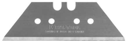 Лезвие &quot;SOLINGEN&quot; сменное, KRAFTOOL 09625-S5, трапец, для универ ножей, легир инстр сталь, многоур зак, тип А24, 18,7х59х0,65мм, 5шт 09625-S5_z01 купить в Перми