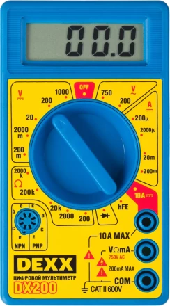 Мультиметр DEXX DX200 цифровой 45300 купить в Перми