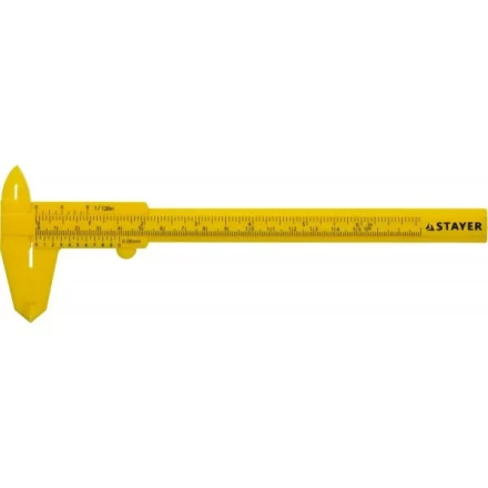 Штангенциркуль STAYER &quot;STANDARD&quot; пластмассовый, 150 мм 3440_z01 купить в Перми