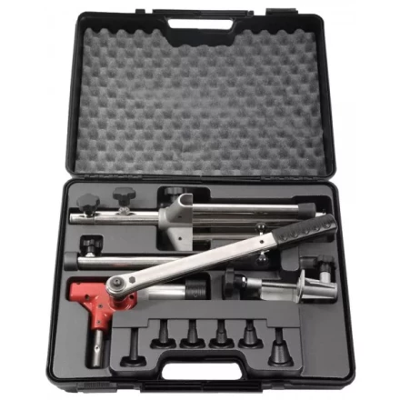 Пресс-инструмент ЗУБР &quot;ШиреФит&quot; ручной для развальцовки труб, в пластиковом кейсе, 14-32мм 51625 купить в Перми