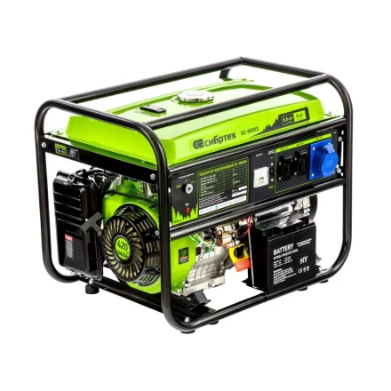 Генератор бензиновый Сибртех БС-8000Э 94549 купить в Перми