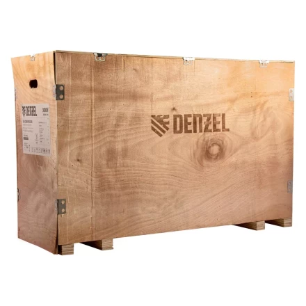 Компрессор воздушный BCW3000-T/100, ременный привод, 3.0 кВт, 100 литров, 520 л/мин Denzel 58118 купить в Перми