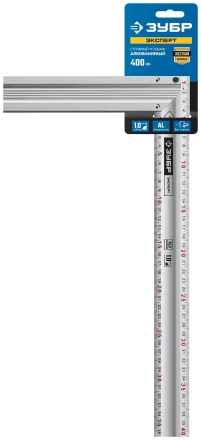 ЗУБР 400 мм, жесткий столярный угольник, Профессионал (34392-40) купить в Перми