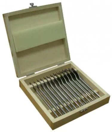 Набор сверл перовых  13шт 6-25мм х152мм д/дер.1/20 19117 купить в Перми