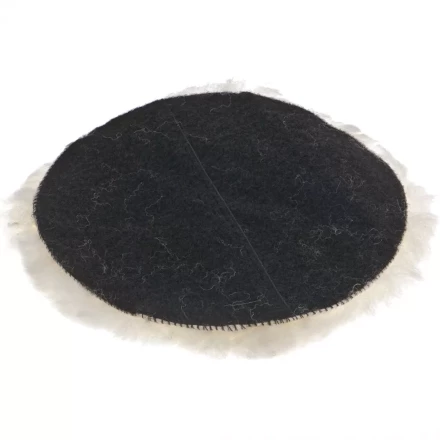 Насадка полировальная &quot;под липучку&quot; 180 мм натуральная шерсть MATRIX 75954 купить в Перми