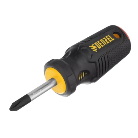 Отвертка PH2х38 мм, CrV, трехкомпонентная рукоятка Denzel 12186 купить в Перми