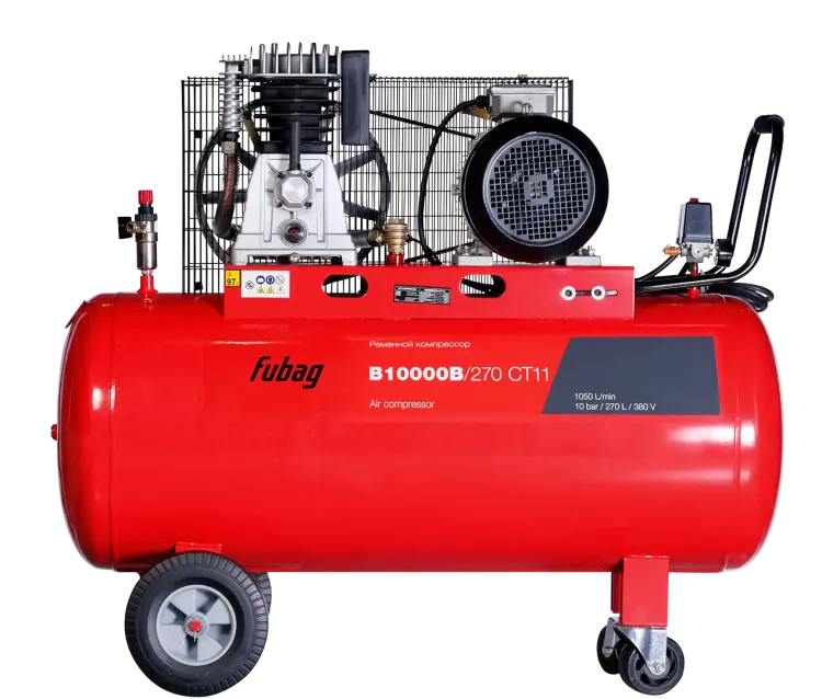 Компрессор масляный поршневой ременной Fubag  B10000B/270 СТ11  купить в Перми