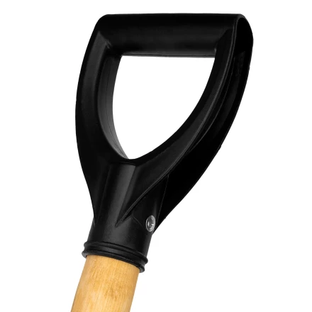 Лопата совковая, 235х270х1300 мм, деревянный черенок с пропиткой, Россия Сибртех 614595 купить в Перми