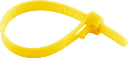 Хомуты универсальные многоразового использования пластиковые 250 х 7,2мм 50 шт  СИБРТЕХ 45579 купить в Перми