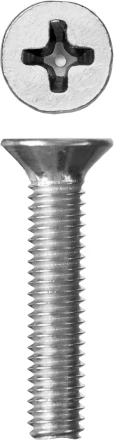 Винт ЗУБР &quot;МАСТЕР&quot; DIN 965, класс прочности 4.8, оцинкованный, M4x20мм, 5кг 303110-04-020 купить в Перми