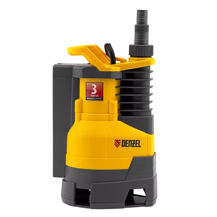Дренажный насос Denzel DPХ450, 450 Вт, подъем 5 м, 9000 л/ч 97325 купить в Перми
